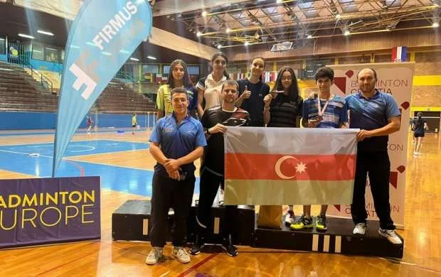 Badmintonçularımız beynəlxalq turnirdə bürünc medal qazandılar 