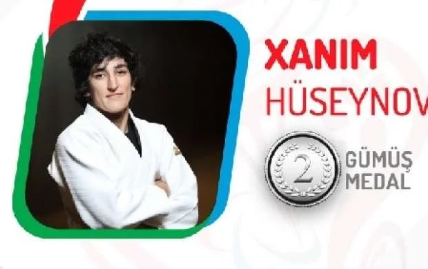 Hüseynova Bakıdakı yarışda medal qazandı 