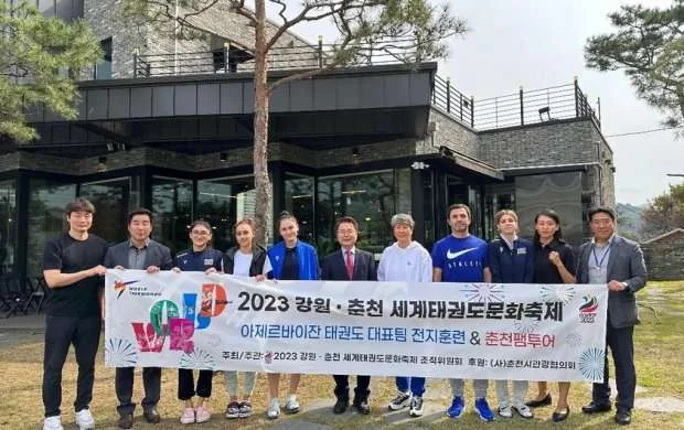 Azərbaycan taekvondoçuları Cənubi Koreyada merlə görüşdülər 