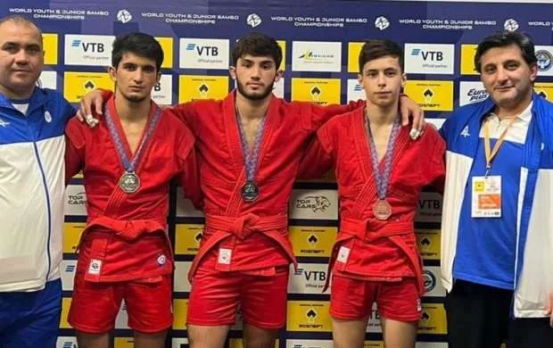Azərbaycan samboçularından DÇ-də 5 medal 