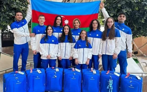 AÇ: Azərbaycan gimnastları Bolqarıstana yollandılar 