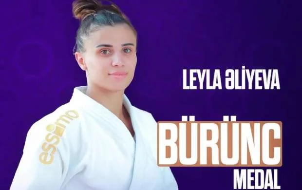 Leyla Əliyevadan Əbu-Dabidə bürünc medal 