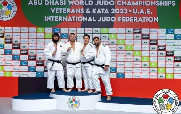 Veteran cüdoçulardan DÇ-də daha 4 medal 