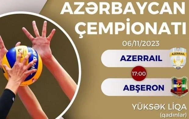 Voleybol üzrə Azərbaycan çempionatlarında açılış mərasiminin və ilk oyunun vaxtı bilindi 