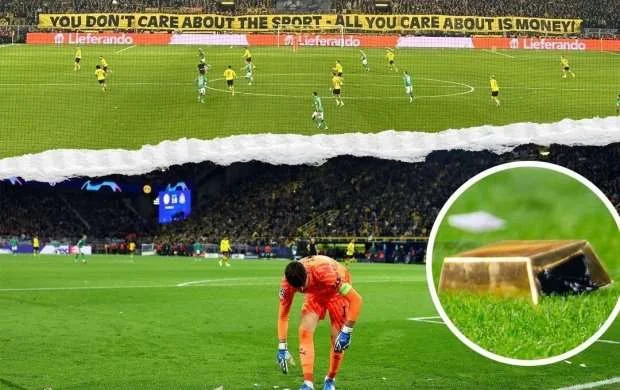 “Borussiya” azarkeşlərindən UEFA-ya etiraz: “Sizi ancaq pul maraqlandırır” 