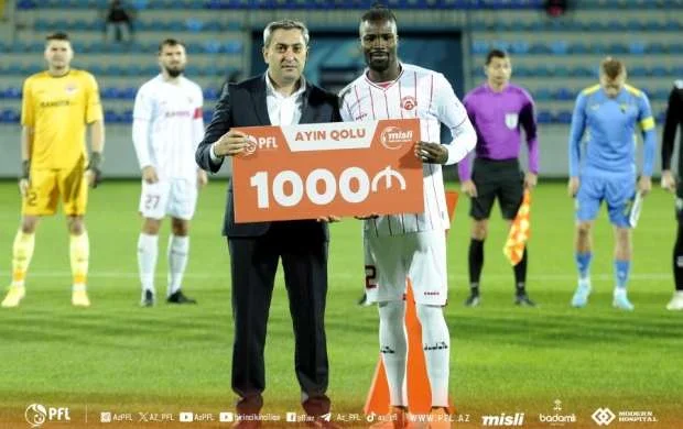 “Araz-Naxçıvan”ın legioneri PFL tərəfindən mükafatlandırıldı 