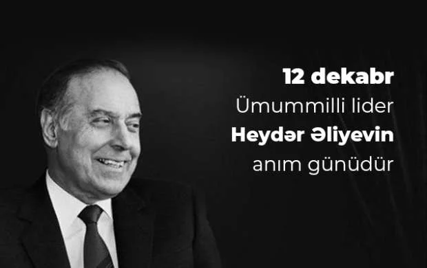 Bu gün ümummilli lider Heydər Əliyevin anım günüdür 