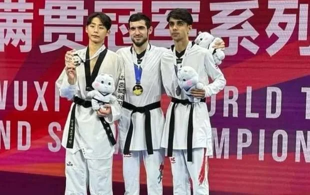 “Böyük Dəbilqə”nin qızıl medalını qazanan ilk Azərbaycan taekvondoçusu 