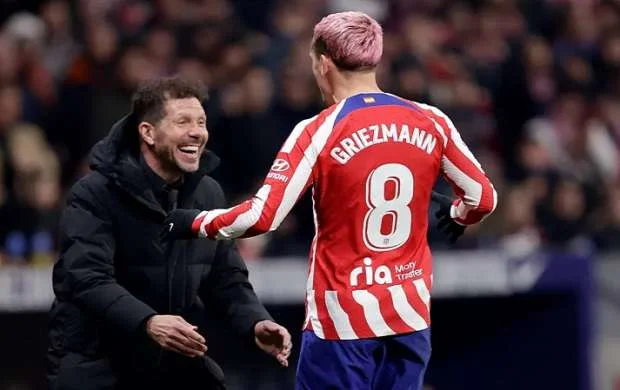 Simeone "Atletiko"nun Qrizmanndan asılılığına etiraz etdi 