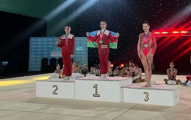 Azərbaycan gimnastlarından beynəlxalq turnirdə 7 medal 