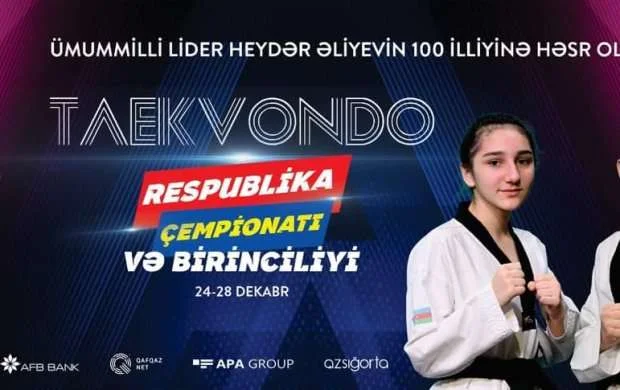 Taekvondo üzrə Azərbaycan çempionatı keçiriləcək 