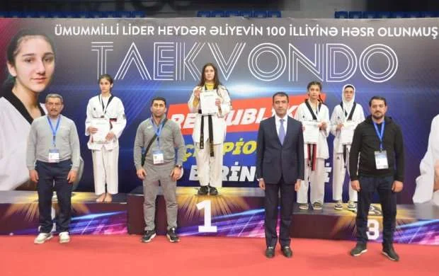 Taekvondoçuların ölkə birinciliyində qaliblər müəyyənləşib 