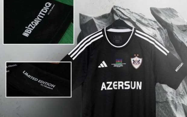 “Qarabağ” Xankəndidəki oyun üçün hazırlanmış xüsusi formaları satışa çıxardı 