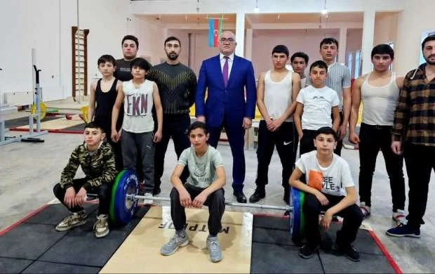 Azərbaycan Ağırlıqqaldırma Federasiyasının vitse-prezidenti qərb bölgəsinə səfər etdi 