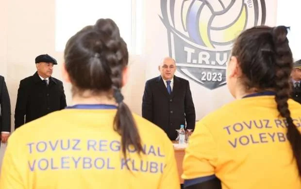 AVF prezidenti Şəmkirdə səfərdə olub 