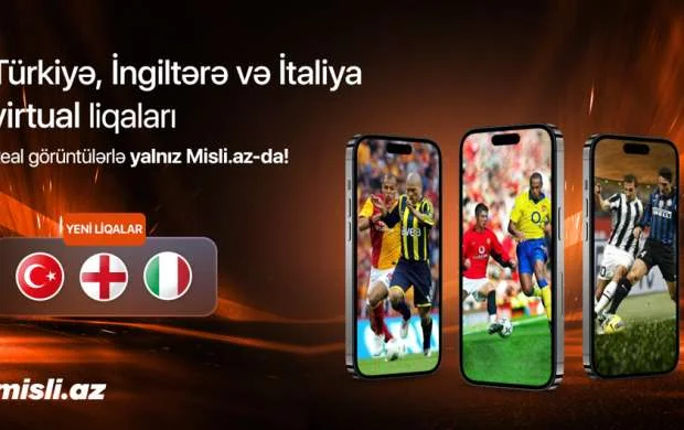 “Misli”də virtual idman oyunlarında yeni real liqalar 