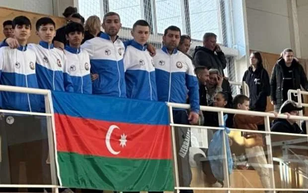 Azərbaycan idmançıları Macarıstanda 5 medal qazandılar 