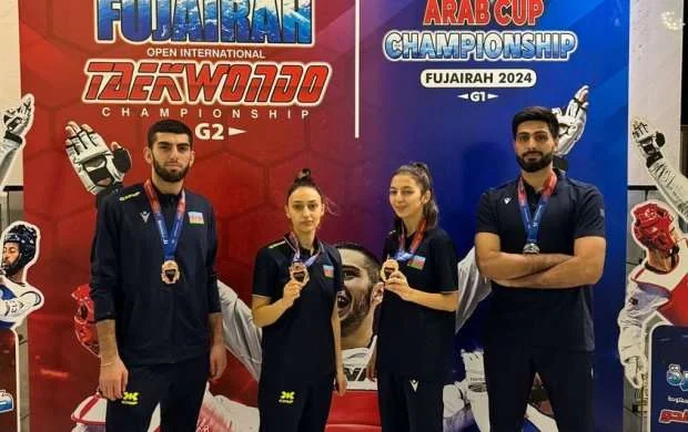 Azərbaycan taekvondoçularından beynəlxalq turnirdə 4 medal 