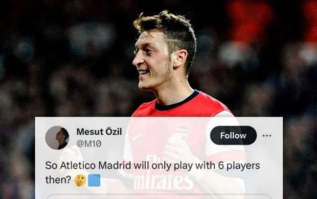 Özil "Atletiko"nun "bostanına daş atdı": "Altı futbolçu ilə oynayacaqlar?" - FOTO 