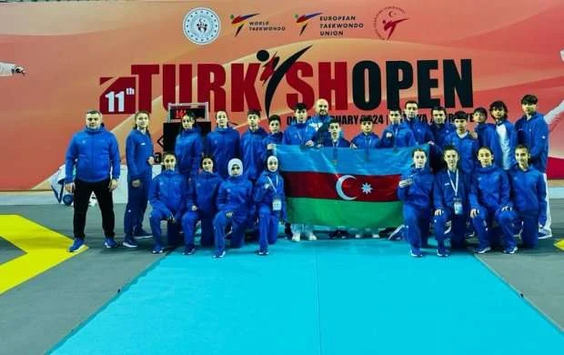 Yeniyetmə taekvondoçulardan Türkiyədə daha 4 medal 