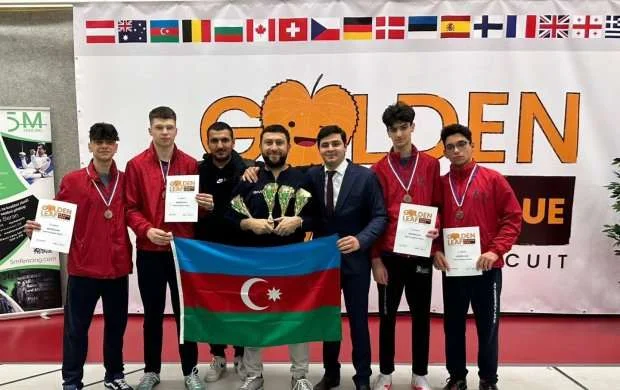 Azərbaycan sablyaçılarından və spaqaçısından bürünc medal 