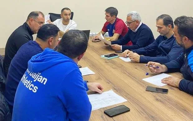 Azərbaycan millisinin məşqçilərinin iclası keçirilib 