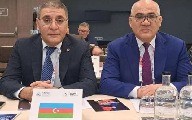 Kamran Nəbizadə Beynəlxalq Ağırlıqqaldırma Federasiyasının prezidenti ilə görüşüb 