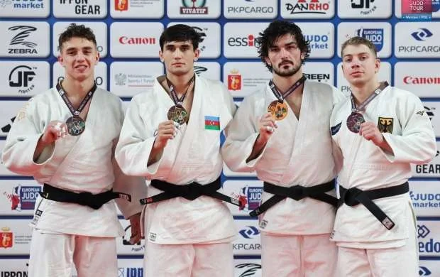 Azərbaycan cüdoçularından Varşavada 2 medal 