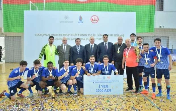Naxçıvanın 100 illiyinə həsr olunmuş futzal turniri başa çatdı 