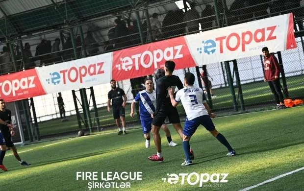 ETOPAZ-ın baş sponsorluğu ilə Şirkətlər Liqasında 4-cü turun oyunları keçirildi 
