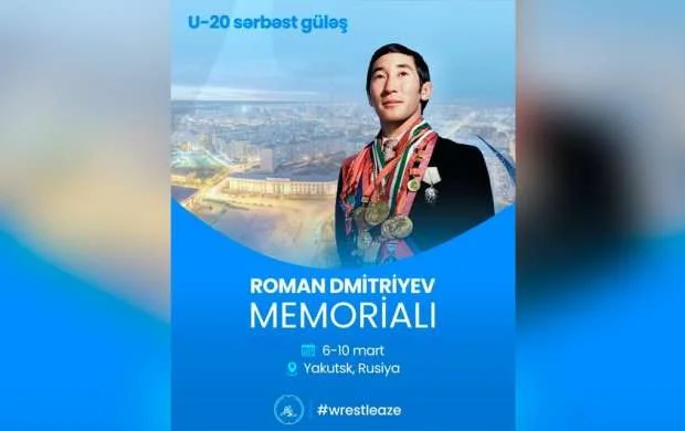 Azərbaycanın sərbəst güləşçiləri Rusiyada memoriala qatılıblar 