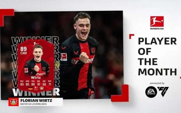 “Bayer”in futbolçusu 3-cü dəfə ayın ən yaxşısı seçildi 