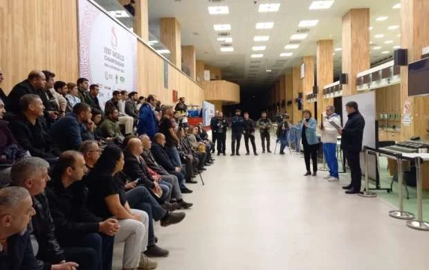 Media əməkdaşları arasında atıcılıq yarışı keçirildi 