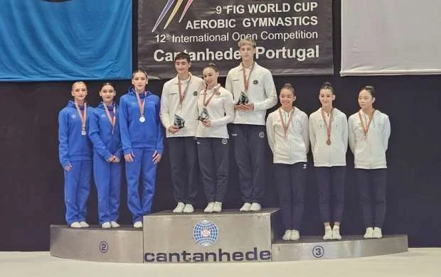 Azərbaycan gimnastları Portuqaliyada 2-ci oldular 