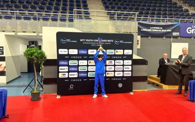 Stolüstü tennisçimiz beynəlxalq yarışın qalibi oldu 