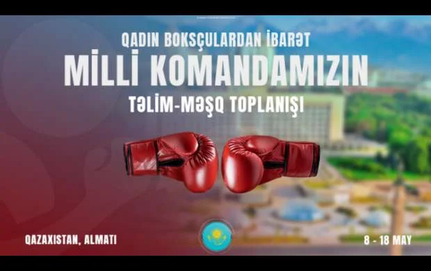 Qadın boksçulardan ibarət Azərbaycan yığması Almatıya yollandı 