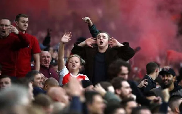 "Arsenal" azarkeşlərinin MS-yə qarşı təxribatı səmərəsiz qaldı - VİDEO 