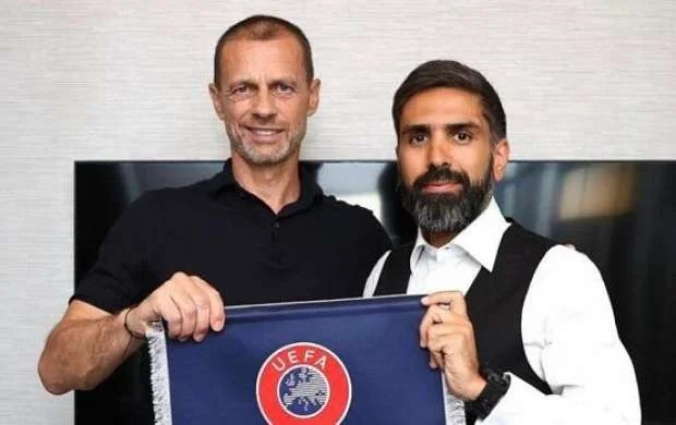 AFFA prezidenti Çeferinlə görüşdü 