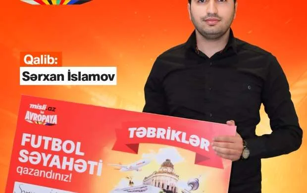 “Misli.az ilə Avropaya” – İlk tirajın nəticələri 