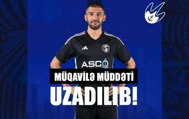 "Səbail" Cabir Əmirli ilə müqavilə yenilədi 