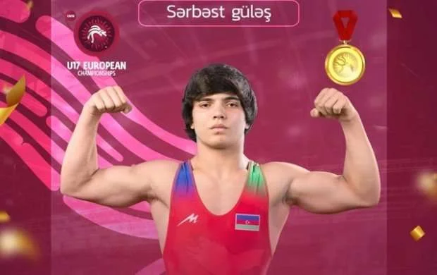 Azərbaycan güləşçisi Avropa çempionu oldu 