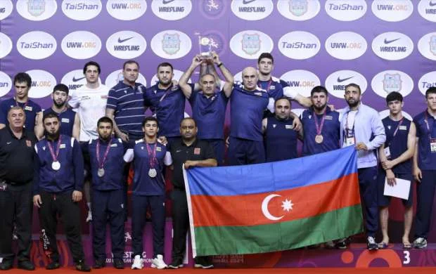 Azərbaycanın güləş millisi Avropa çempionu oldu 