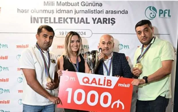İdman jurnalistləri arasında intellektual yarış keçirildi 