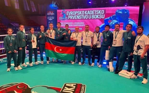 Boksçilarımız Avropa birinciliyində 9 medal qazandılar 