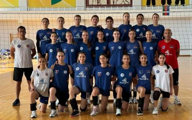 Qaxda 16 yaşadək voleybolçu qızlar üçün düşərgə təşkil edildi 