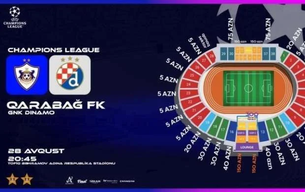 "Qarabağ" - "Dinamo" matçına neçə bilet satılıb? -Anşlaq gözlənilir 