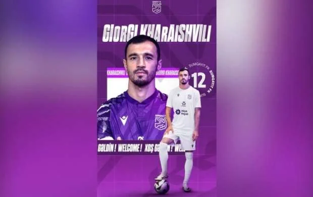 “Sumqayıt” heyətinə gürcüstanlı futbolçu cəlb etdi 