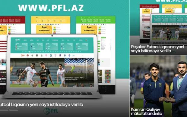 PFL-in yeni saytı istifadəyə verildi 