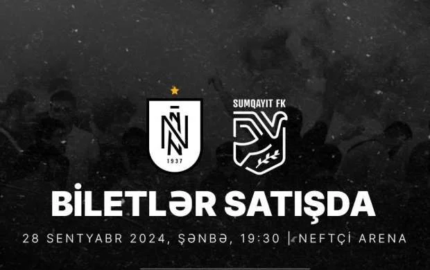 “Neftçi” “Sumqayıt”la oyuna biletlərin qiymətini endirdi 