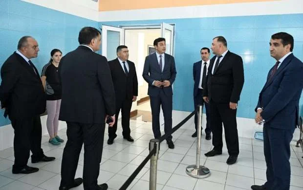 Nazir olimpiya komplekslərini təftiş etdi 